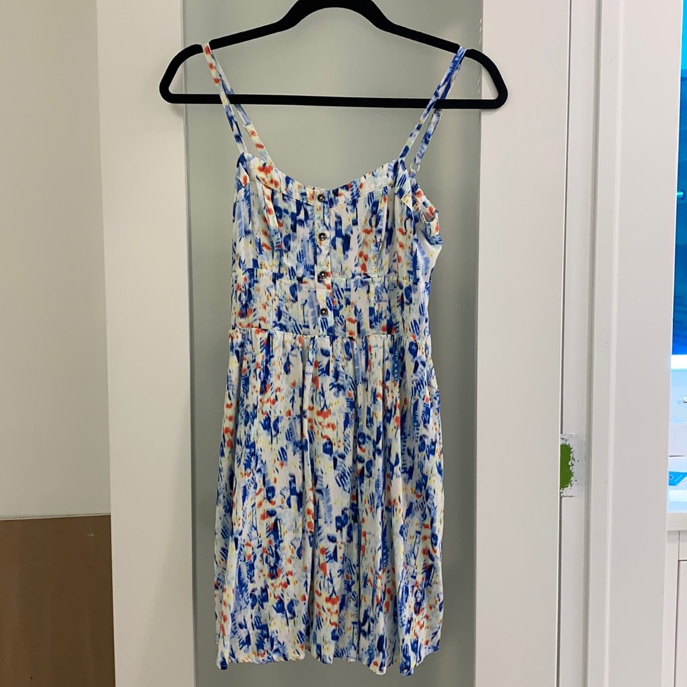 Express multicolored dress!